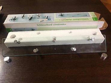 Ostali nameštaj: Zidni držač za ključeve “Schlüsselbord Ambiente” - Elegantna staklena — 10