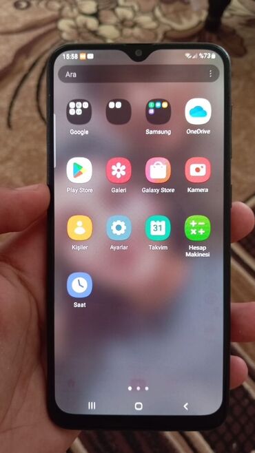 samsung core: Samsung Galaxy A20, 32 GB, rəng - Qara, İki sim kartlı