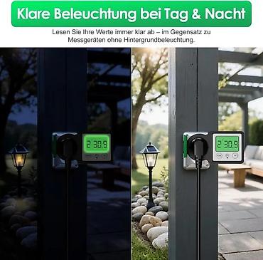 Multimetri: 5-u-1 merač potrošnje električne energije (Schuko) - Funkcije — 7