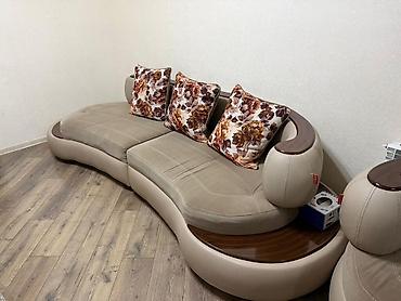 Комплекты диванов и кресел: Mebel dəsti – dalğavari dizaynlı divan və 2 ədəd kreslo - Dizayn — 1