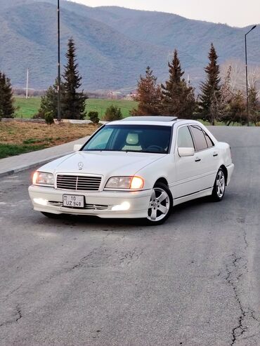 Mercedes-Benz: Mercedes-Benz C‑Class (W202) sedan - Rəng: ağ, 4 qapı - Kuzov — 1
