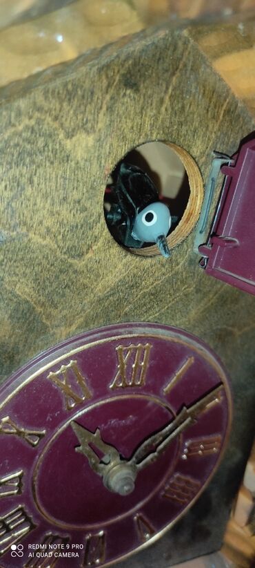 Əntiq saatlar: Kukushka saat.Винтажные механические Советские часы Кукушка — 5