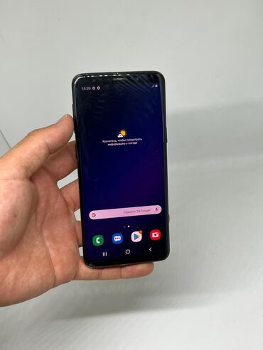 Tecno: Samsung Galaxy S9, Б/у, 64 ГБ, цвет - Черный, 2 SIM