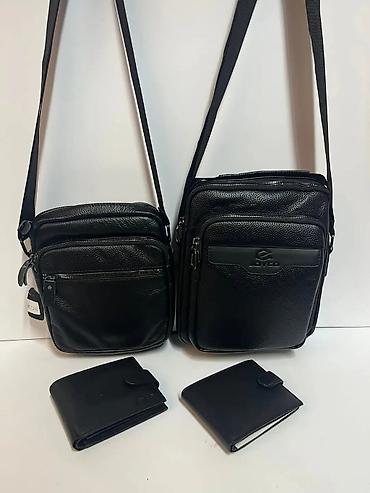 Torbe: Muške torbice preko ramena + novčanici - Modeli: više varijanti — 2