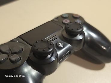 kohnə televizor satisi: PlayStation DualShock 4 (PS4) simsiz oyun pultu – qara rəng tam — 1