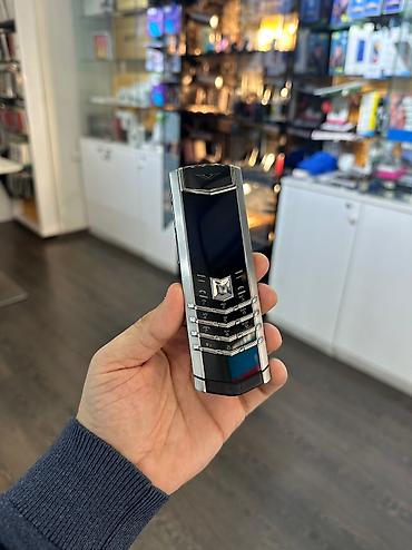 işdənmiş telefonlar: Vertu Signature S Silver ideal veziyyetdedi. Orginaldi Qutusu — 5