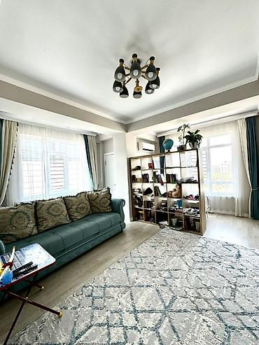 Продажа квартир: 3 комнаты, 80 м², сквер Тоголок Молдо 9 этаж, Евроремонт — 1