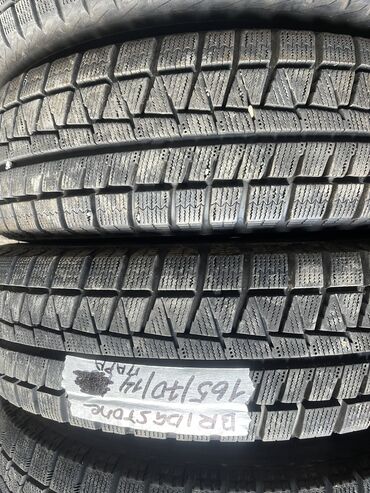 шины 14 зимный: Шины 165 / 70 / R 14, Зима, Б/у, Пара, Легковые, Япония, Bridgestone