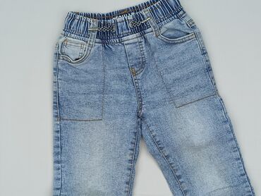 calvin klein skinny mid rise jeans: Spodnie jeansowe, Cool Club, 4-5 lat, 110, stan - Dobry