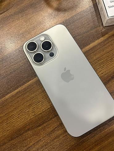 corn iphone: IPhone 15 Pro, 128 GB, Gümüşü, Face ID — 4
