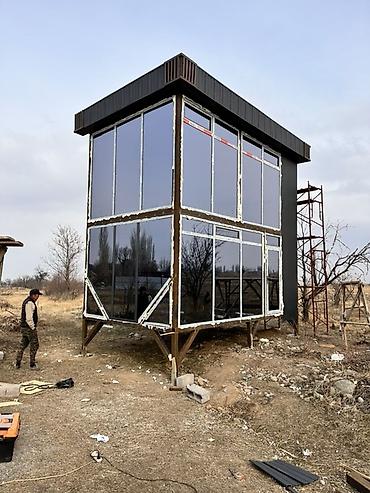 Окна на заказ: Алюминиевое окно на заказ, Тип окна: Панорамные, Бесплатная установка, Без рассрочки — 6