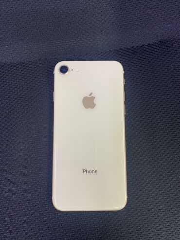 Apple iPhone: IPhone 8, Б/у, 64 ГБ, Золотой, 77 %
