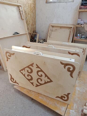 Кухонные столы: Бүктөлмө стол жасайбыз! Бүтөлмө стол (40)см (100×80см)-3300сом — 3