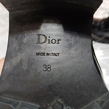 обувь термо: Женские ботинки Dior, размер 38. - Модель: шнуровочные ботинки в — 2