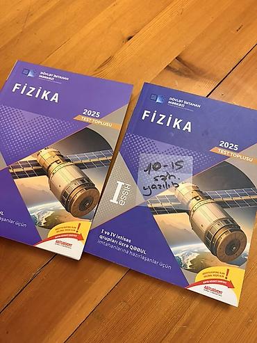 Школьные учебники: Məhsul: “Fizika 2025 – Test Toplusu” (DİM), Abituriyent nəşri - Hissə — 1