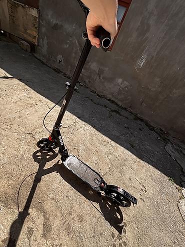 elektrikli scooter tap az: Şəhər üçün böyük təkərli skuter – mexaniki (elektriksiz) - Rəng: qara — 1