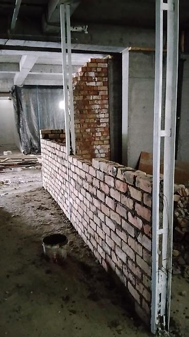 dur plaster: Кирпичная кладка перегородок и стен под ключ Профессионально — 2