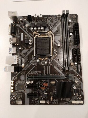 Материнские платы: Материнская плата, Новый, Gigabyte, LGA1151 v2, Micro-ATX, Для ПК