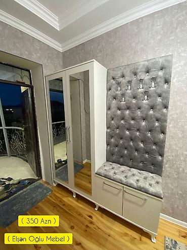 dolab dəhliz: Yeni, 2 qapılı, Güzgülü, Ağ, Açılan, Düz dolab — 1