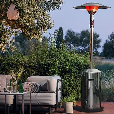 Газовые горелки: Уличные газовые обогреватели/факельные камины для террас и садов В — 4