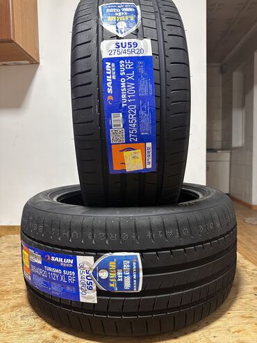 шины машина: Шины 275 / 45 / R 20, Лето, Новый, Комплект, Легковые, Китай, Sailun