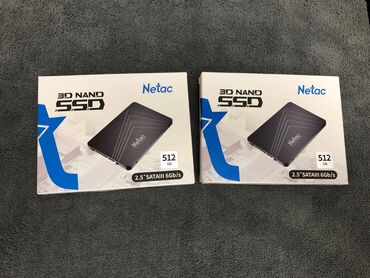 Мониторы: Внутренний Накопитель SSD Netac, 512 ГБ, 2.5", Новый