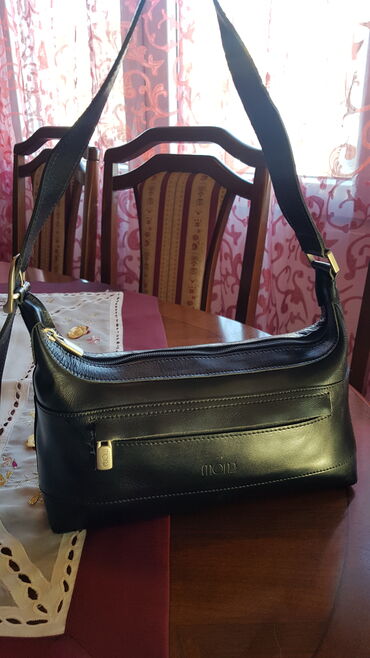 Torbe: Torba za rame, Mona, Materijal: Koža — 5