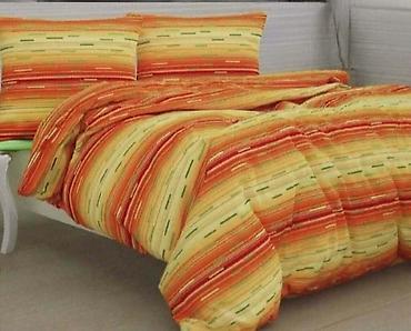 Zavese i draperije: Posteljina jednokrevetna singl. 100%pamuk. Set je iz 3 dela: * — 7