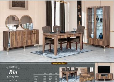 фабричная мебель: Новый, Комод, Стол и стулья, ТВ стенд, Турция