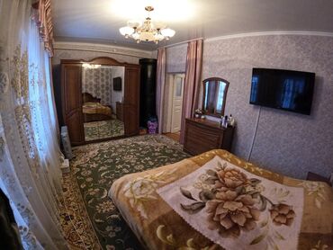 участки в бишкек: 60 м², 3 комнаты, Свежий ремонт Без мебели