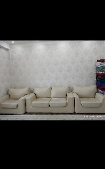 sofa: Модульный комплект мягкой мебели в современном стиле - Состав: 3 — 1