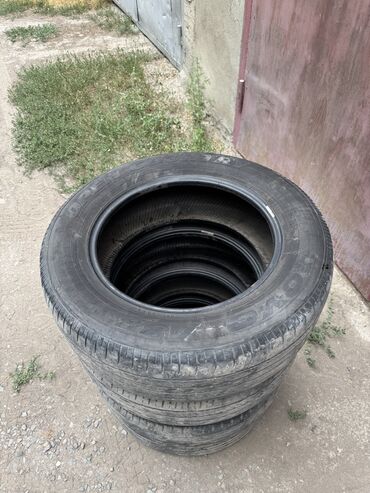 купить диски r16 4x114.3: 225/65/r17 летняя резина, состояние ниже среднего