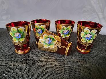arkopal cinije: Casice Bohemija rucni rad 1950 do 1970 god.za zestoko pice. Casice — 1