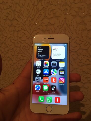 ayfon 6s ikinci el: IPhone 6s, 32 GB, Qızılı, Barmaq izi