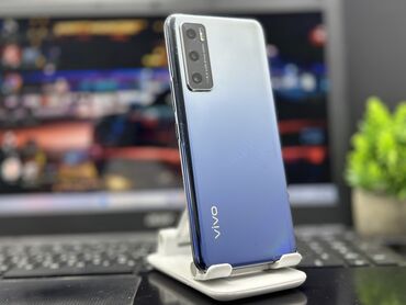 Samsung: Vivo V20 SE, Б/у, 128 ГБ, цвет - Синий, 2 SIM