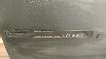playstation 3 диски: Sony PlayStation 3 Slim oyun konsolu - Model: CECH-3003A - Gərginlik — 3