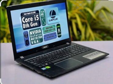 электронный книги: Ноутбук, Acer, 16 ГБ ОЭТ, Intel Core i5, 15.6 ", Колдонулган, Жумуш, окуу үчүн, эс тутум HDD + SSD