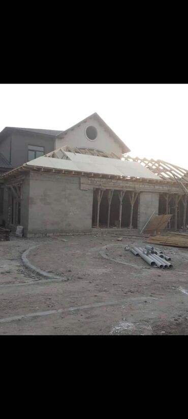 Dam işləri: Müxtəlif növ dam konstruksiyaları və örtüklərinin quraşdırılması, dam — 6