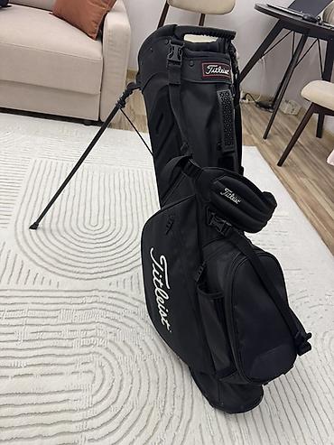 Спорттук сумкалар: Сумка для гольфа Titleist (стойка-ранцевого типа) новая сумка легкая — 7