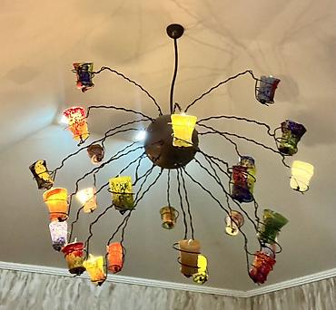 çilçıraq: Çılçıraq, 10 və daha çox lampa — 1