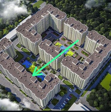 продаю элитка: 1 комната, 48 м², Элитка, 12 этаж, ПСО (под самоотделку)