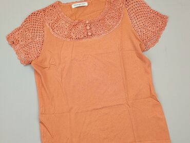 pomarańczowy t shirty: T-shirt, M, stan - Idealny
