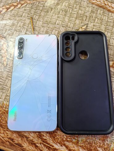 ekran redmi note 8: Redmi Note 8, 64 GB, rəng - Göy, Qırıq, Sensor, Barmaq izi