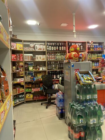 Mağazalar: Tam təchizatlı ərzaq/bakkal mağazası icarəyə/istifadəyə hazır — 10