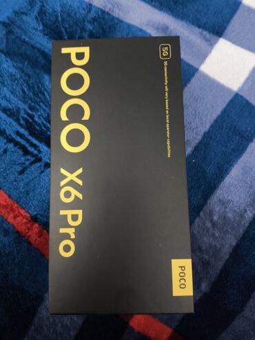 Poco: Poco X6 Pro 5G, Новый, 512 ГБ, цвет - Черный, 2 SIM