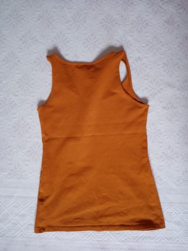 majice sa natpisom beograd: One size, Pamuk, Jednobojni, bоја - Narandžasta