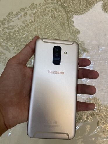 samsun s3: Samsung Galaxy A6 Plus, 32 ГБ, цвет - Золотой, Отпечаток пальца