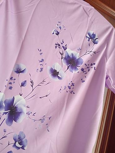 oversize tshirt: Yenidir eynime böyük olduğu üçün satıram, geyinilmeyib . L ölçü — 6