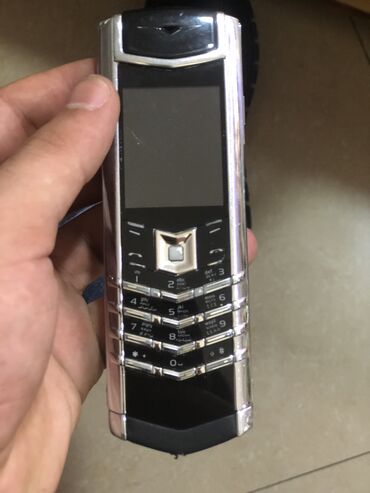 azercell elaqe nomresi mobil: Vertu Ti, 8 GB, rəng - Qara, Düyməli, İki sim kartlı