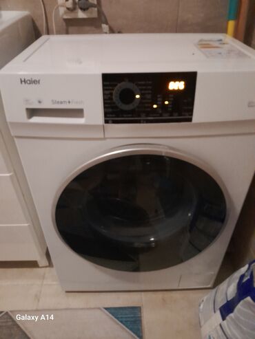 ремонт стиральной машины автомат: Стиральная машина Haier, Б/у, Автомат, До 6 кг